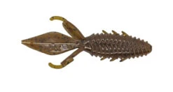 X Zone Adrenaline Bug Jr Green Pumpkin Black Flake (8 Stuks)