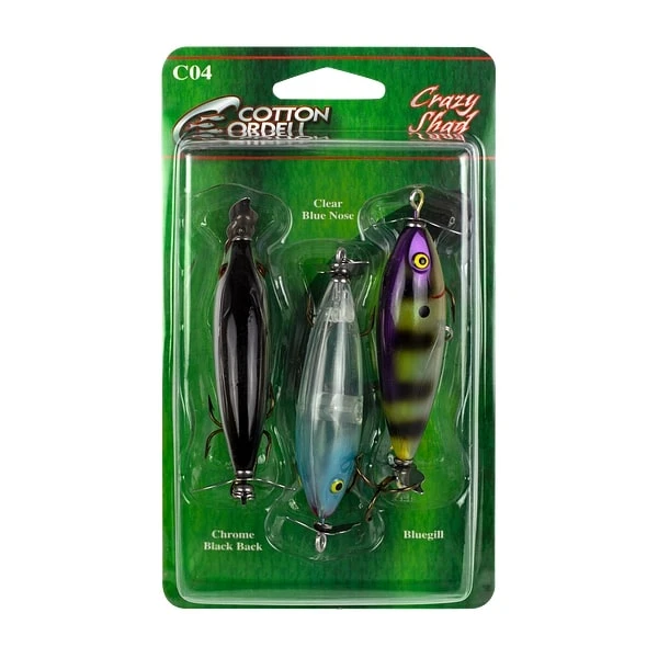 Cotton Cordell Crazy Shad 3 Pack 1 Cotton Cordell Crazy Shad 3 Pack