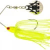 Strike King Mini-King Spinnerbait Chartreuse Head Chartreuse Skirt