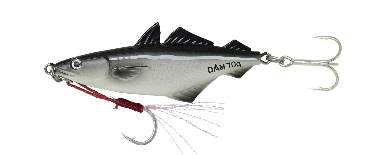 Dam Salt-X Coalfish Casting Jig 7cm 30g Sinking Glow UV 1 Dam Salt-X Coalfish Casting Jig 7cm 30g Sinking Glow UV