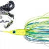Strike King Tri-Wing Mini Buzz King Chartreuse Blue