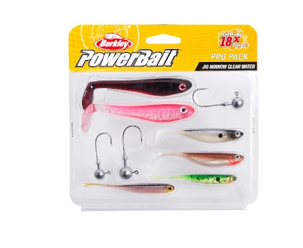 Berkley Powerbait Pro Pack Jig Minnow Clear Water 1 Berkley Powerbait Pro Pack Jig Minnow Clear Water