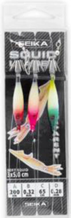 Seika Squid Leader Transparent Soft ''2'' 5cm