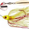 Strike King Bleeding Mini-King Spinnerbait Bleeding Chartreuse
